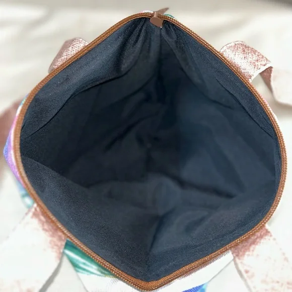 Tropical Colorful Canvas Bag - Picture 4 of 9